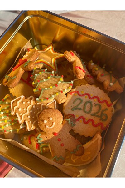 Ravelle Yılbaşı kurabiyeleri - 10'lu yılbaşı kurabiyesi - ev yapımı atıştırmalık