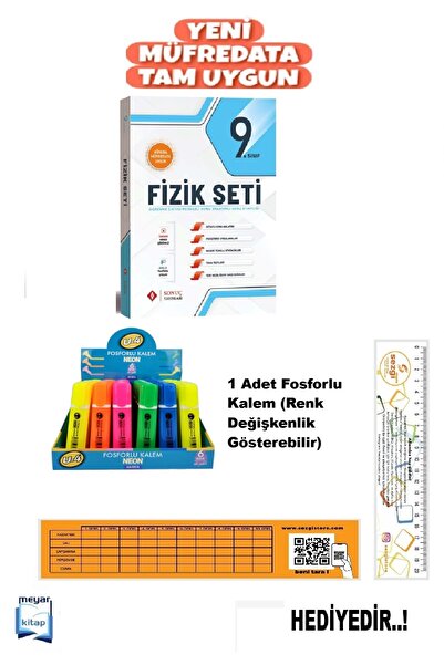 Sonuç Yayınları Sonuç 9.Sınıf Modüler Set Fizik YENİ...HEDİYELİ