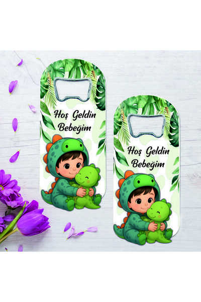ege ajans tasarım 10 Wooden Embossed Figure Baby Birth 1 Year Old Birthday Op...