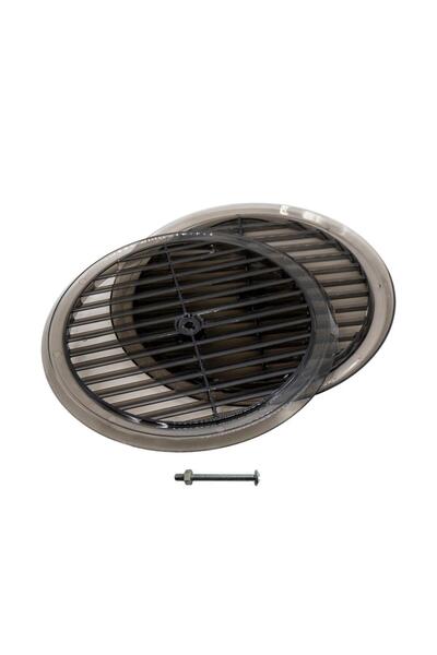 Titi 6488 Natural Gas Glass Vent 180 mm - Smoked