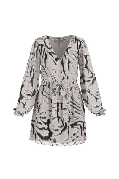 Guess Γυναικείο φόρεμα Marcelle με σχέδιο ζέβρας & πολύχρωμο