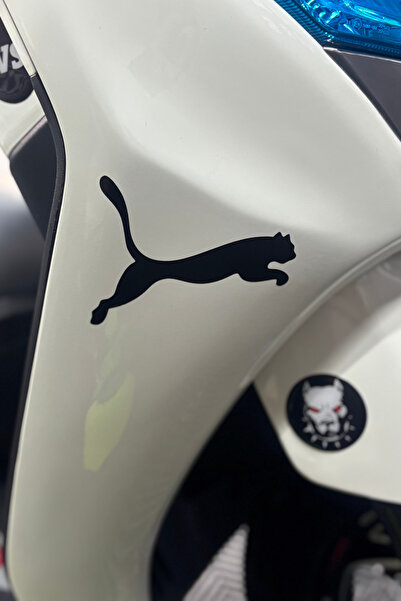Banxtre Motosiklet ve CG için Puma Sticker (Sağ ve Sol)