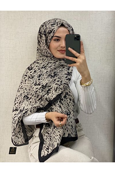Sal Leopar desenli şal
