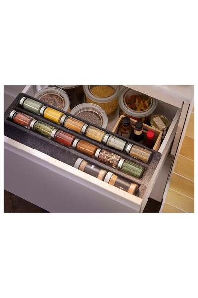 co arma Drawer zipper organizer, gray, 60 cm