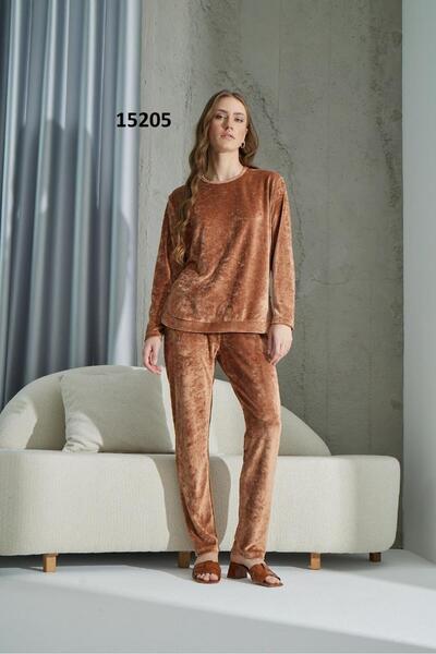 Sevim Taba Kadın Kadife Pijama Takımı