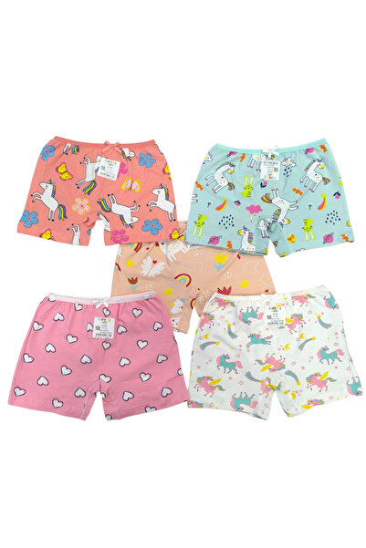 elmas kids Κορίτσια 95% βαμβάκι 5% ελαστικό ύφασμα Σετ μπόξερ 5 τεμαχίων