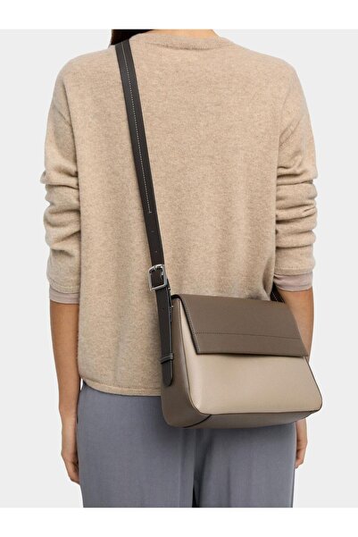 PARFOIS Kapaklı Renk Bloklu Çapraz Çanta