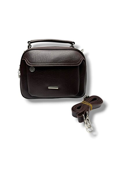 Cakgo 301-26 Δερμάτινη γυναικεία τσάντα χειρός και ώμου 4 θέσεων