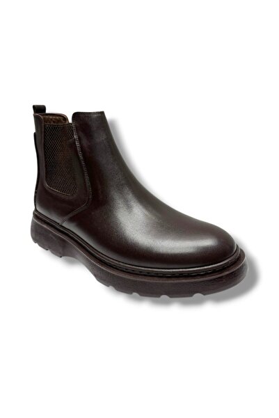 Cakgo 180-26 Hakiki Deri Anatomik Chester Erkek Bot