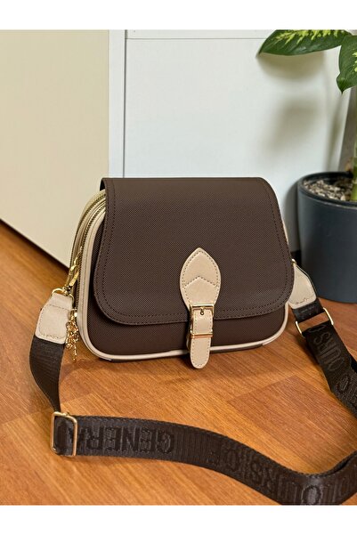 Bagnest حقيبة كتف نسائية مريحة بأربعة جيوب وأغطية بسحاب وإغلاق سريع