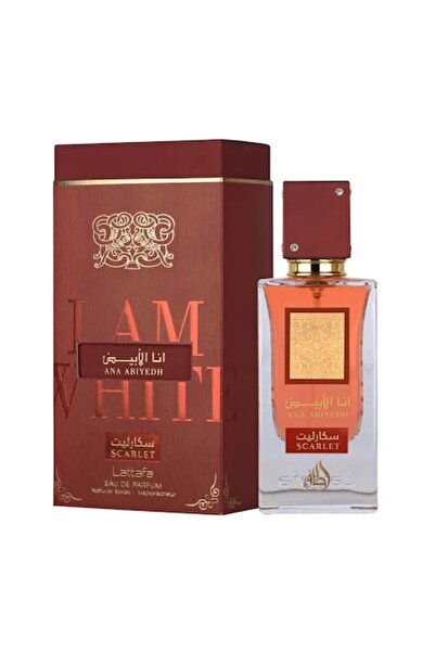 lattafa Arabian Perfume Ana Abiyedh Scarlet by 60 ml