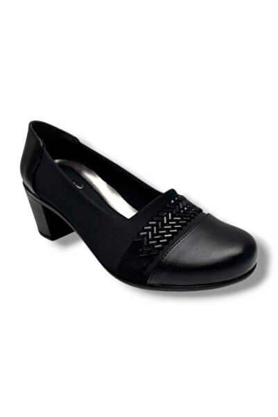 OTİP Oi 270-26 Stretch Leather Stone Ανατομικά Χοντρά Γυναικεία Παπούτσια με ...