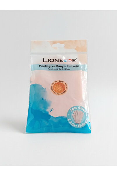 Lionesse Massage and Peeling Glove Orange 206 (2 Pcs)