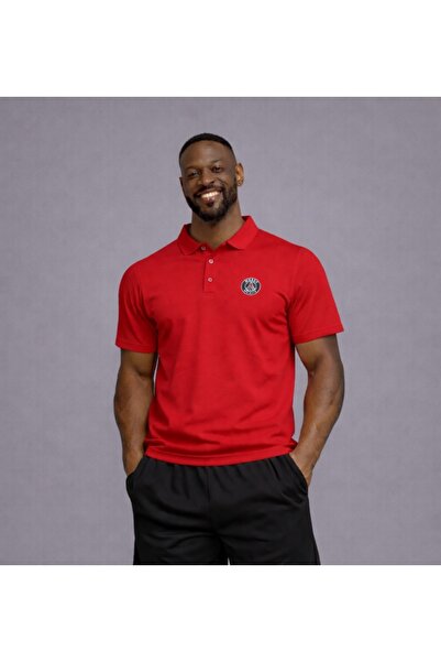 NOFLEN Men's Paris Printed Polo Neck T-Shirt