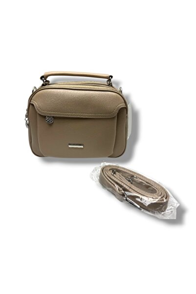 Cakgo 301-26 Δερμάτινη γυναικεία τσάντα χειρός και ώμου 4 θέσεων