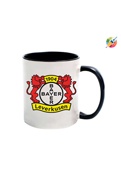 CERCİBAZAAR Printed Trophy Cup with Bayer Leverkusen Logo