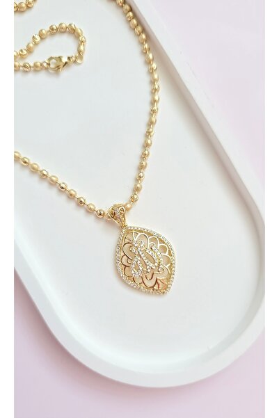 MİLUNXTE قلادة الله المكتوب عليها من شوبينغ، مصنوعة من الفولاذ المقاوم للصدأ ...