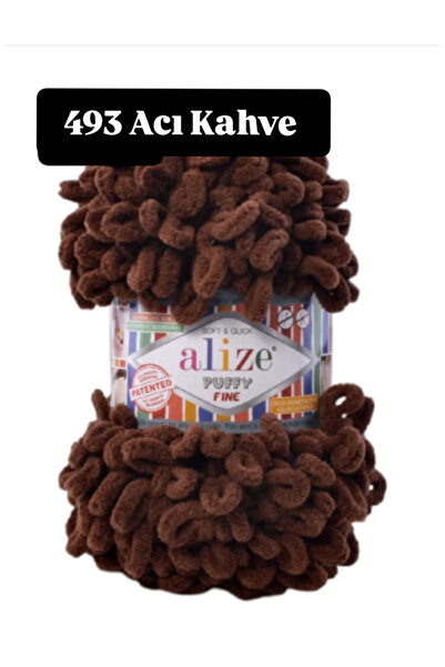A&D HANDMADE Puffy Fi̇ne El Örgü İpli̇ği̇ (Küçük İlmeşi̇ 1 Adet)