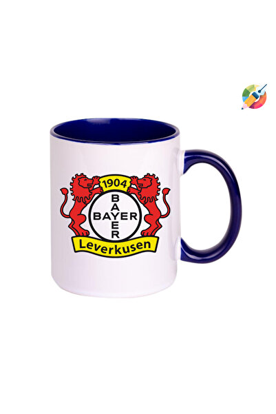 CERCİBAZAAR Printed Trophy Cup with Bayer Leverkusen Logo