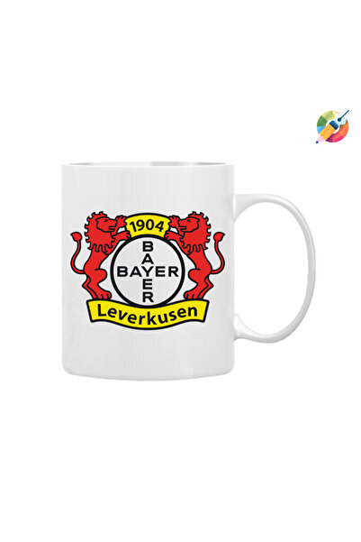 CERCİBAZAAR كأس مطبوع بشعار باير ليفركوزن