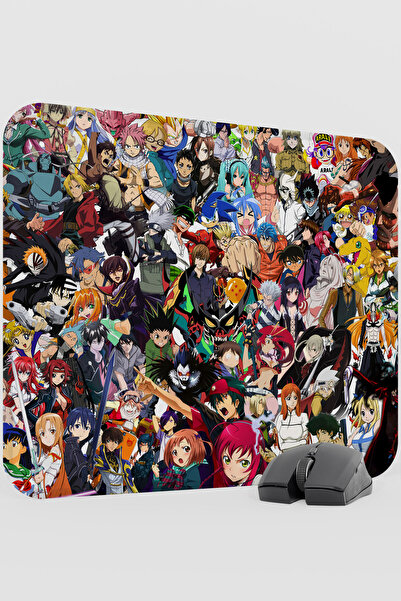 mousepad bastir Anime Characters V1 - 48X40 XL Gaming Rubber Non-Slip Base Mo...