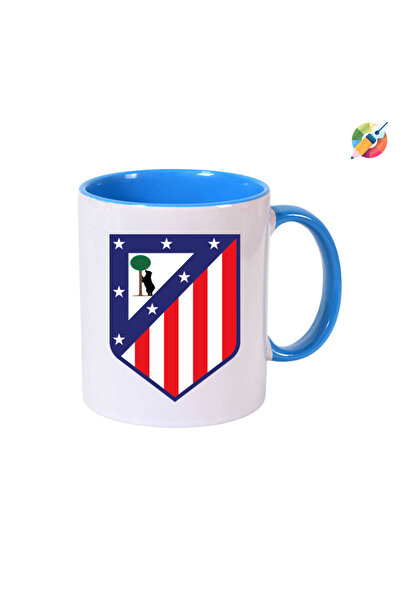 CERCİBAZAAR Printed Cup with Atletico Madrid Logo