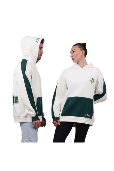 talh هودي طلح 1980 بلوفر قصة واسعة - 100% قطن