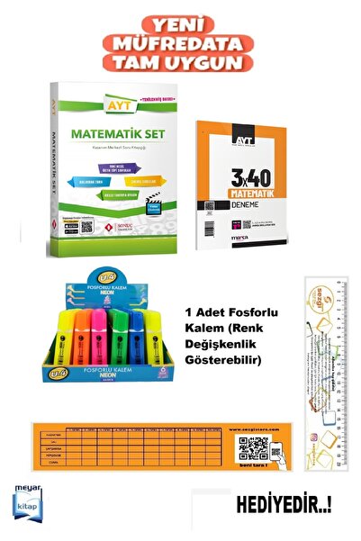 Sonuç Yayınları Sonuç AYT Matematik Modüler Set + Deneme YENİ. Hediyeli