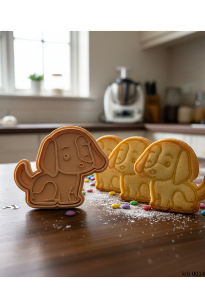 EGATOPTAN Cute Dog Puppy Shaping Mold Cookie Dough Cutter Play and Candy Doug...