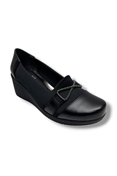 OTİP Oi 240-26 Stretch Leather Cross Stone Ανατομικά Γυναικεία Παπούτσια με Τ...