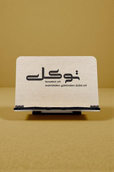 İsfahan TA Kitap Okuma Standı Masaüstü Ahşap Rahle