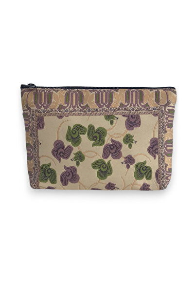 Wallery Bags حقيبة مكياج صغيرة متعددة الأغراض منقوشة