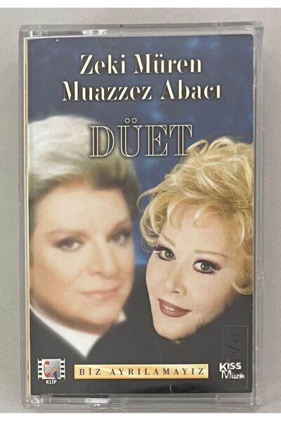 KISS MÜZİK Zeki Müren Muazzez Abacı Duet We Can't Break Apart كاسيت (كاسيت طب...