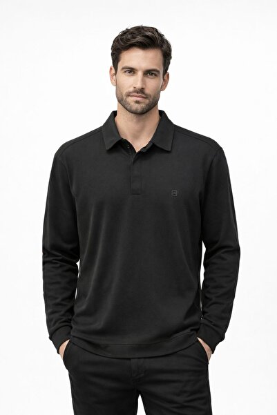 Markova Polo Collar Zippered Sweater