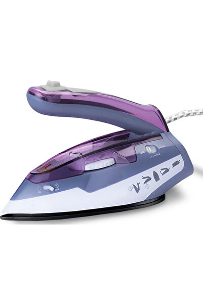 Maestro IRON Fier de calcat Alb/Violet 1100 W MГўner pliabil ideal pentru cДѓ...