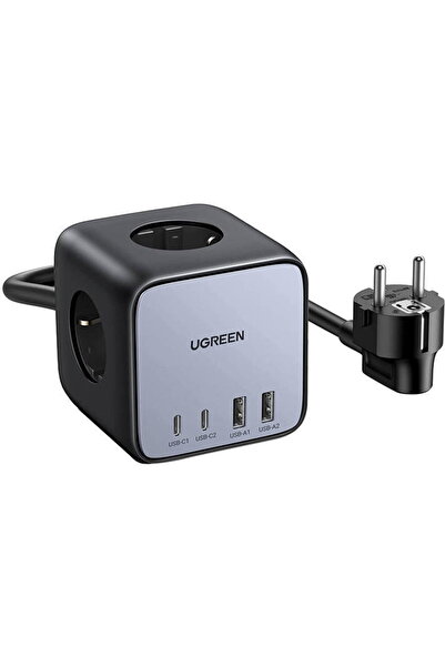 Ugreen Prelungitor cub EU CD268, 65W, 1.8m (negru)