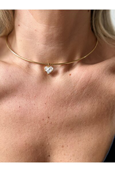 Rossetto Atelier قلادة خاتم ذهبية