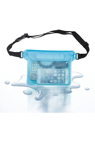 Techsuit Waterproof Accessory Bag - - Blue