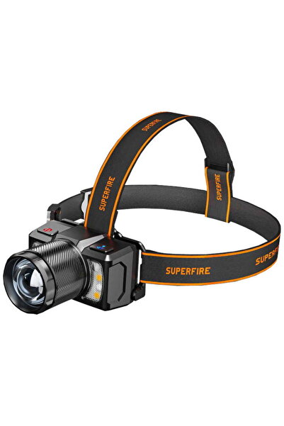 SUPERFIRE Lanternă frontală HL25, 700lm, USB-C