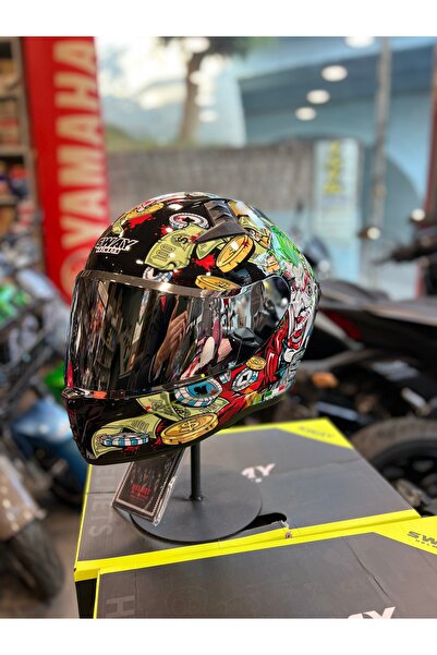 Sway FS-869 GÖZLÜKLÜ RENKLİ VİZÖR KASK
