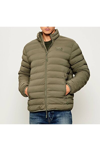 EA7 Erkek Haki Kapşonsuz Mont 7M000684_AF15953