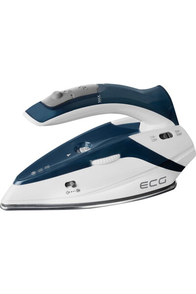 ECG pentru voiaj NZ 210, talpa otel inoxidabil, 1000 W, abur vertical Alb/Albastru