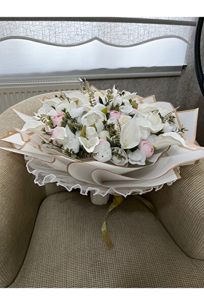 cloudhome Kız isteme çiçeği manolya gala şakayık karışık özel buket