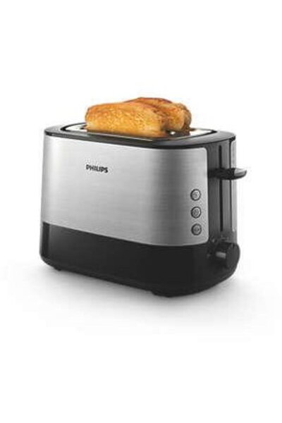Philips VIVA Collection HD2635/90 Toaster, 2 Slots, Crumb Tray, Warming Function, Silver