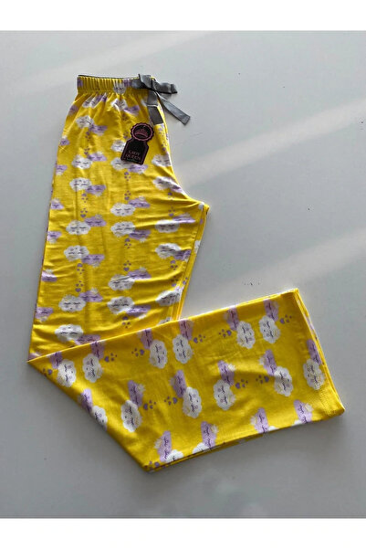 LİPARİS Women's Vıscon Single Bottom Pajamas 5512