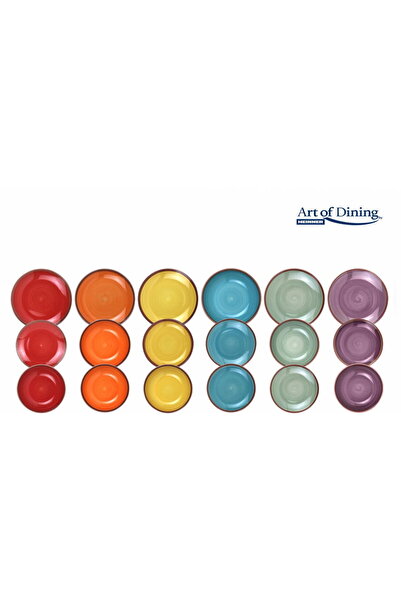 Heinner CERAMIC TABLE SERVICE 18PCS, AQUARELLE