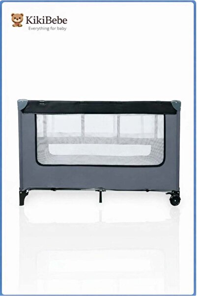 KIKIBEBE سرير أطفال محمول، حظيرة لعب متنقلة متعددة الوظائف قابلة للطي بطبقة و...