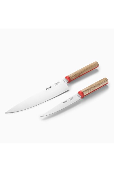 PİRGE X Somer Sivrioğlu Sebze & Şef Bıçak Seti - 35259