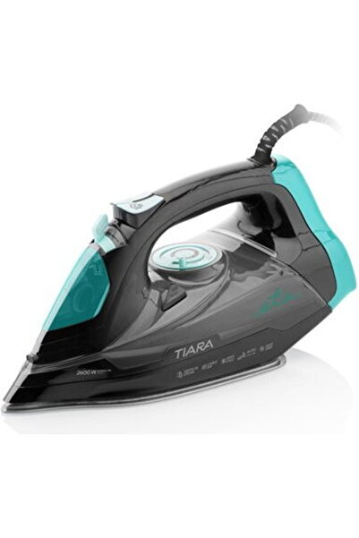 ETA Tiara II Iron, 2600 W, 450 ml, Black/Green
