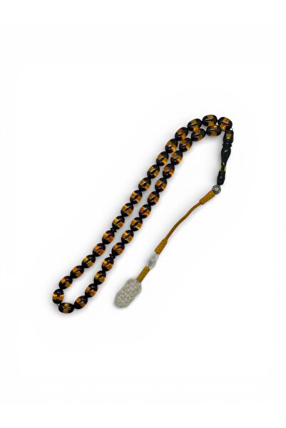 EnazStore El Örmesi Bakır Kazaz Püsküllü Sarı Sürmeli Kehribar